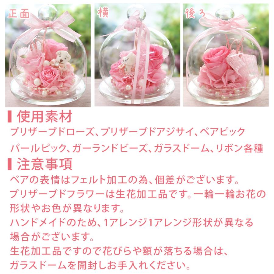 プリザーブドフラワー プレゼント 誕生日 結婚祝い ギフト 結婚式 電報 お祝い ブリザーブド キャンディベア 送料無料 バレンタイン | プリザーブドフラワーIPFA | 20