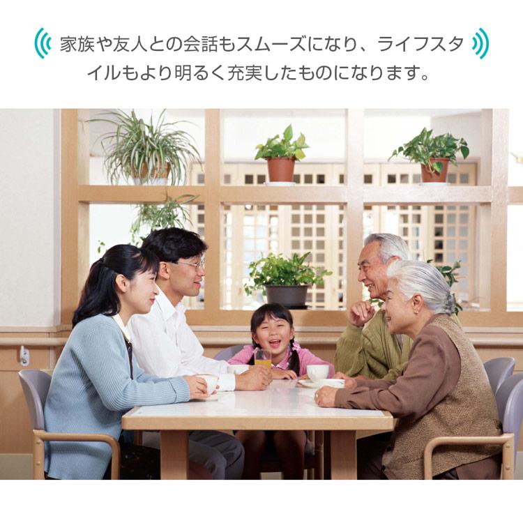 集音器 クリアで自然な聞こえ 耳掛け型集音器 左右兼用 USB充電式 騒音抑制 ハウリング防止 4段階のボリューム調節 デュアル騒音抑制 敬老の日 | ブランド登録なし | 11