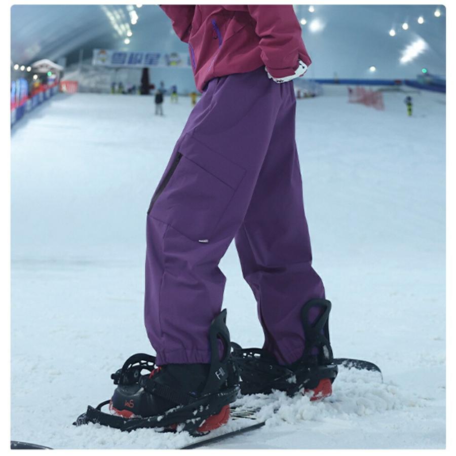 スキーウェアパンツ スノーボードウェア 単品 ズボン 大人 メンズ