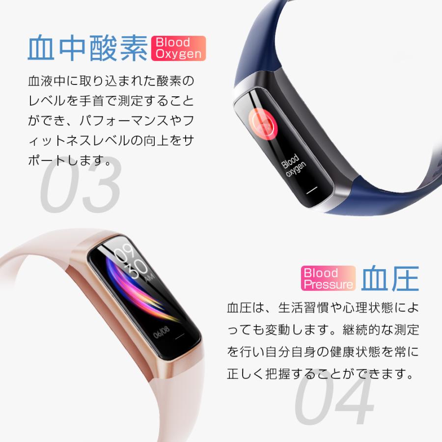 腕時計 レディース メンズ スマートウォッチ 日本製 センサー 血圧測定
