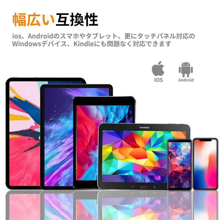 最新型 タッチペン iPhone ipad android スマホ対応 磁気吸着