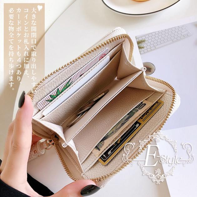 財布 ミニ財布 レディース ブランド 二つ折り財布 小さい財布 小さめ 使いやすい プチプラ 革 スマイル Esacc003 Iphoneケース手帳型スマホケースes 通販 Yahoo ショッピング