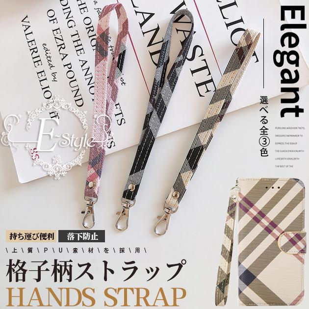 ストラップ スマホ リング リングストラップ Iphone スマホリング おしゃれ 携帯 携帯ストラップ 革 チェック柄 Gfstrap019 Iphone12se携帯スマホケース手帳型es 通販 Yahoo ショッピング