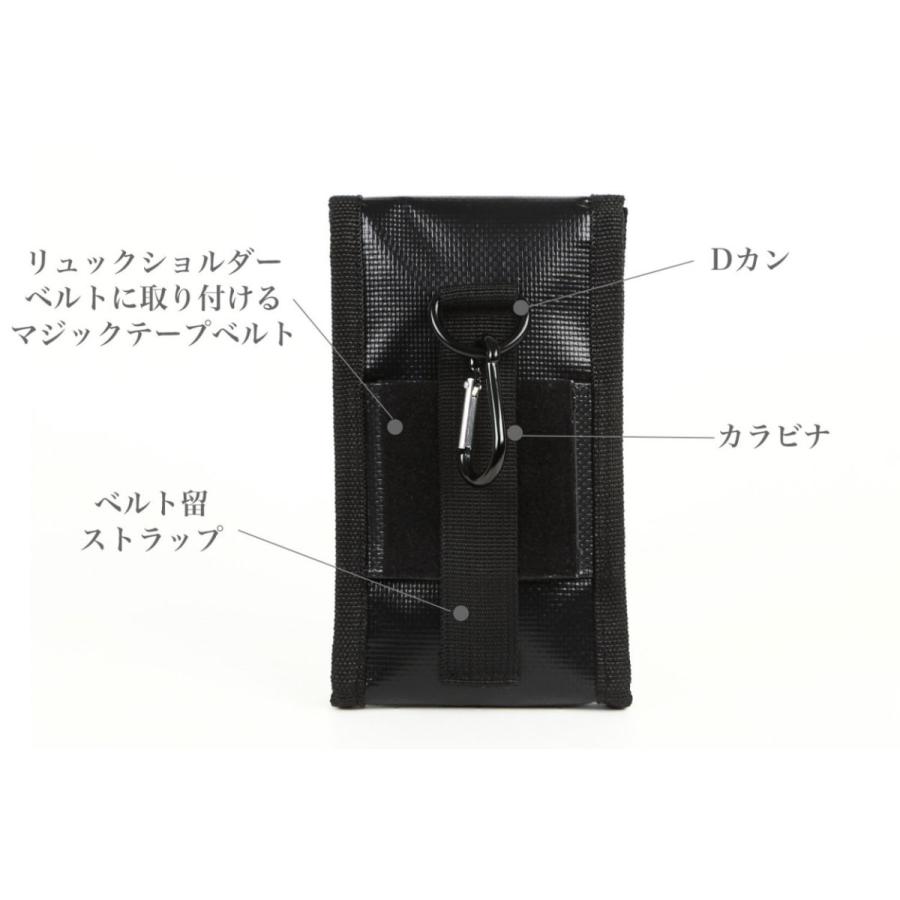 Shoebill スマホポーチ スマートフォンポーチ 防水 CLICKロック