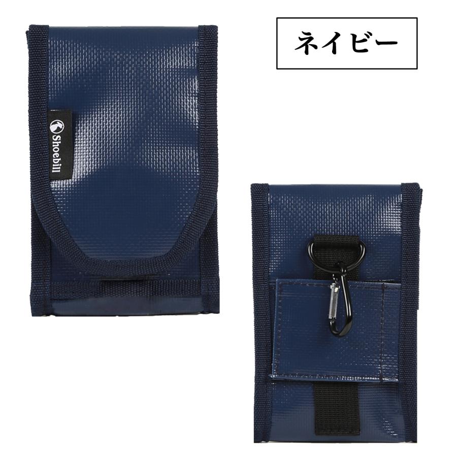 Shoebill スマホポーチ スマートフォンポーチ 防水 CLICKロックポーチ