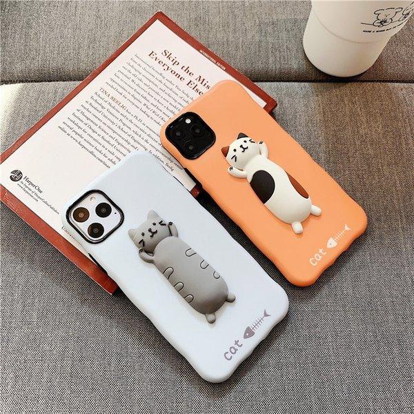 Iphone ケース Iphone11 プロ Iphonese3 Iphonese2 Iphone8 Iphone7 ネコ ねこ 三毛猫 耐衝撃 カワイイ お洒落 シンプル Tama ミケ グレー シリコン 携帯 Tmipcase061 Iphoneケース専門店 Tama 通販 Yahoo ショッピング