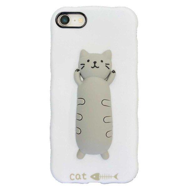 Iphone ケース Iphone11 プロ Iphonese3 Iphonese2 Iphone8 Iphone7 ネコ ねこ 三毛猫 耐衝撃 カワイイ お洒落 シンプル Tama ミケ グレー シリコン 携帯 Tmipcase061 Iphoneケース専門店 Tama 通販 Yahoo ショッピング