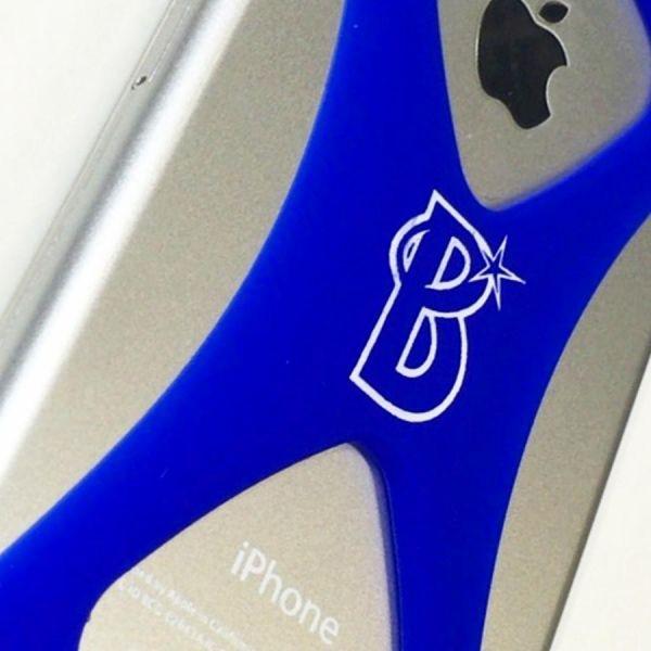 Palmo BAYSTARS iPhone8Plus iPhone7Plus Blue パルモ 青 ベイスターズ公式コラボモデル 耐衝撃 シリコンケース スマホリング代わり |  | 02