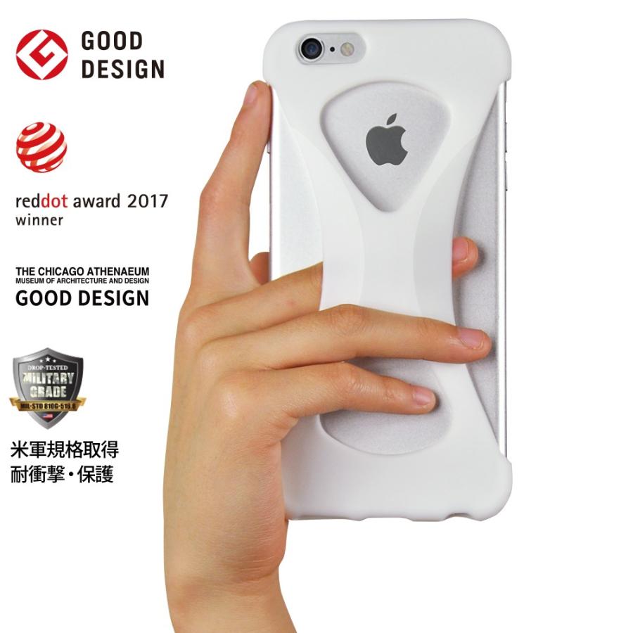 Palmo for iPhone6sPlus iPhone6Plus White パルモ 白 iPhone6sPlusケース iPhone6Plusケース 耐衝撃 シリコンケース スマホリング代わり | 