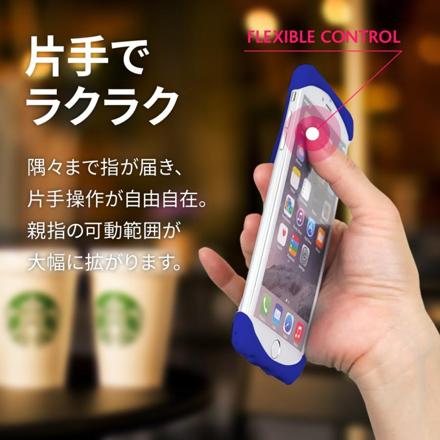 Palmo for iPhone6sPlus iPhone6Plus Blue パルモ 青 iPhone6sPlusケース iPhone6Plusケース 耐衝撃 シリコンケース スマホリング代わり |  | 01