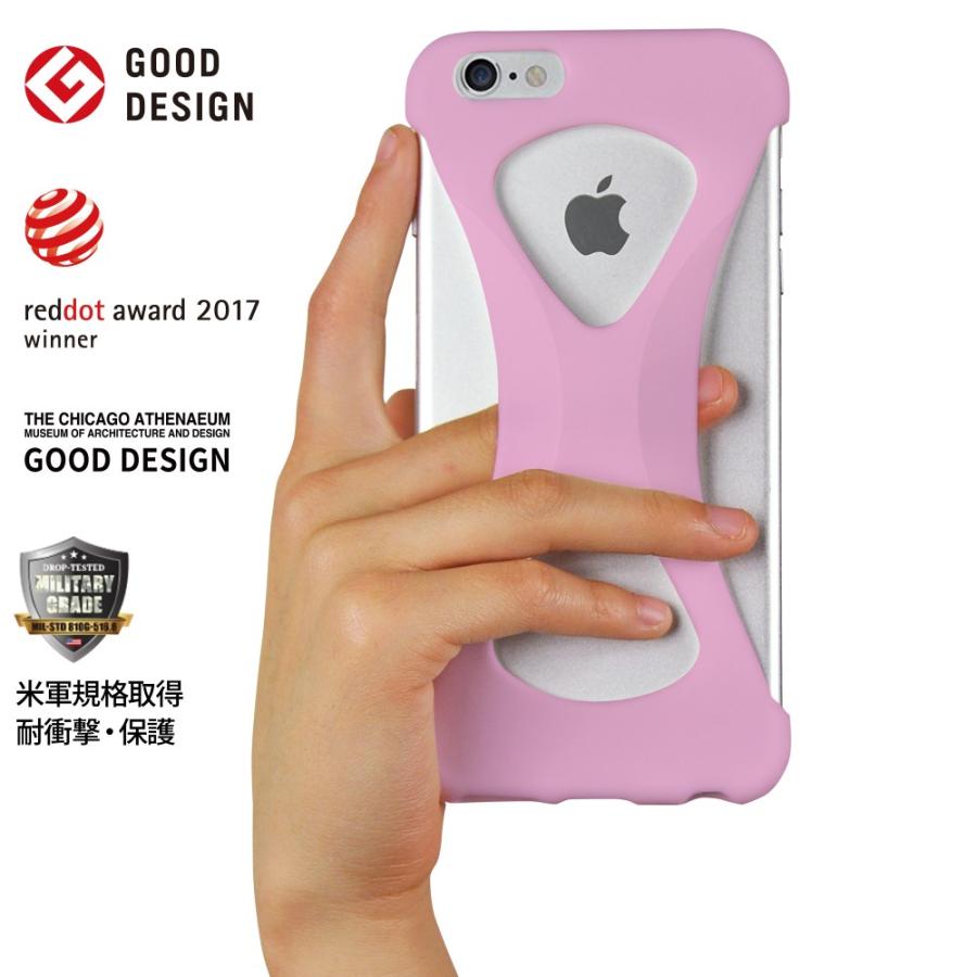Palmo for iPhone6sPlus iPhone6Plus Light Pink パルモ ライトピンク iPhone6sPlusケース iPhone6Plusケース 耐衝撃 シリコンケース スマホリング代わり | 
