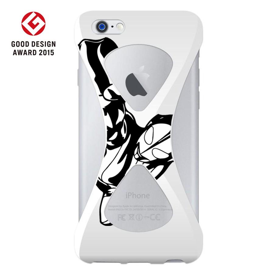 Palmo Ultraman Original ver. iPhone6sPlus iPhone6Plus White パルモ 白 ウルトラマン公式コラボモデル オリジナル 耐衝撃 シリコンケース スマホリング代わり |  | 01