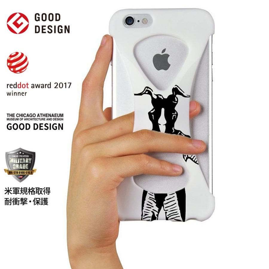 Palmo Ultraman Zetton ver.  iPhone6sPlus iPhone6Plus White パルモ 白 ウルトラマン公式コラボモデル オリジナル 耐衝撃 シリコンケース スマホリング代わり | 