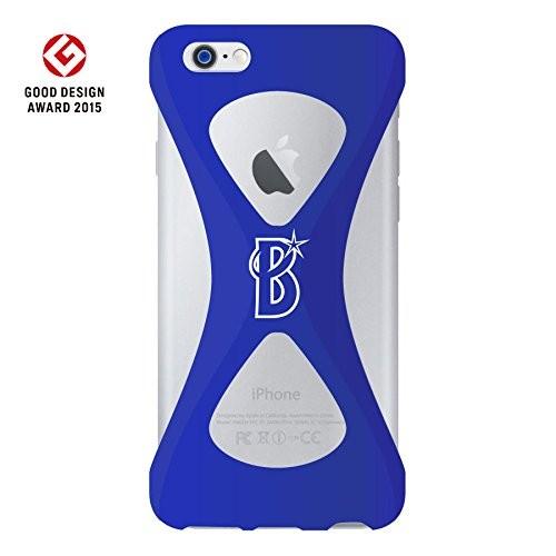 Palmo BAYSTARS iPhone6sPlus iPhone6Plus Blue パルモ 青 ベイスターズ公式コラボモデル 耐衝撃 シリコンケース スマホリング代わり |  | 01