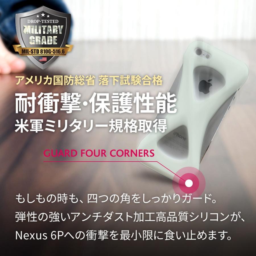 Palmo Nexus 6P 対応 パルモ GiD 耐衝撃 落下防止 シリコンケース バンカーリング代わり スマホリング代わり |  | 03