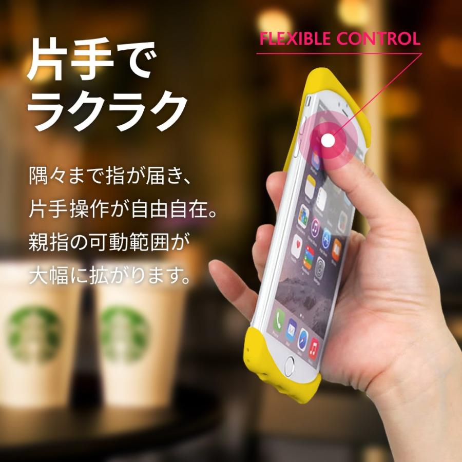 Palmo for iPhone6s iPhone6 Yellow パルモ 黄 iPhone6sケース iPhone6ケース 耐衝撃 シリコンケース スマホリング代わり |  | 01