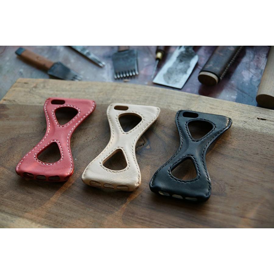 【Palmo GL】iPhoneSE 2016(第1世代)/5s/5c/5 カバー Red イタリア 本革 日本人職人 100% 手縫い ハンドメイド レッドドット・デザイン賞 グッドデザイン賞受賞 |  | 01