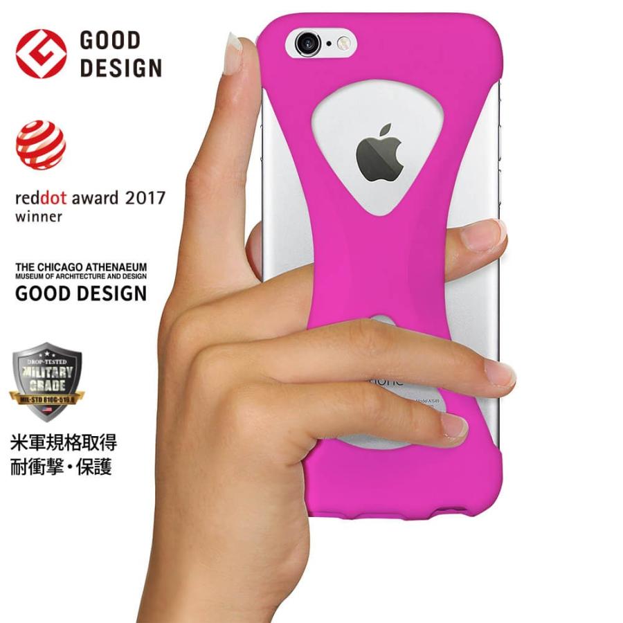 Palmo for iPhone6s iPhone6 Pink パルモ ピンク iPhone6sケース iPhone6ケース 耐衝撃 シリコンケース スマホリング代わり | 