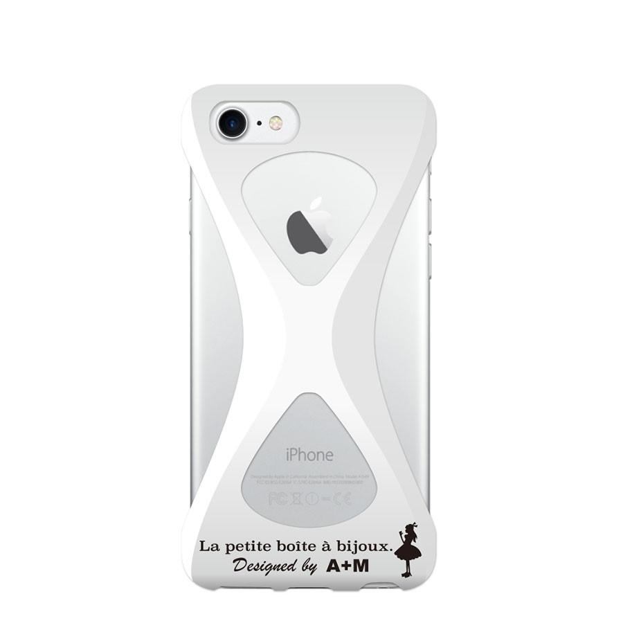 Palmo パルモ スマホケース Alice by Ayumi Minekawa iPhoneSE 2022(第3世代)/2020(第2世代)/iPhone8/7 対応 ホワイト 白 アリス 峰川あゆみ 公式 コラボモデル |  | 01