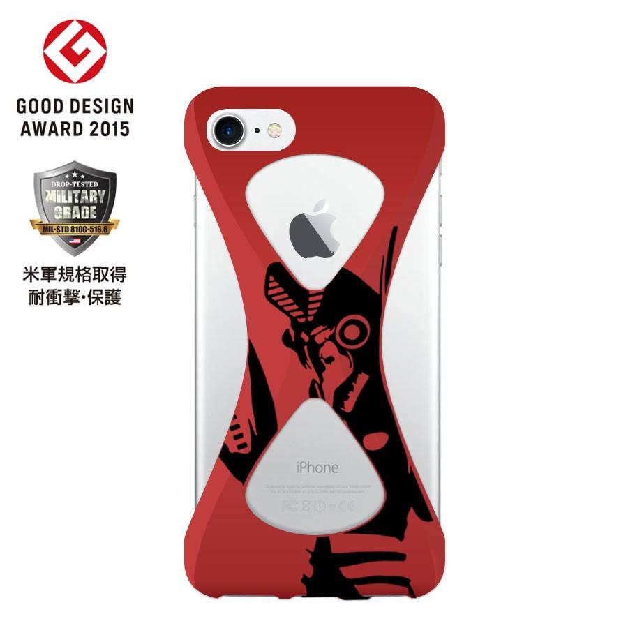 Palmo Ultraman Baltan ver. iPhoneSE 2022(第3世代)/2020(第2世代)/iPhone8/7 Red パルモ 赤 ウルトラマン公式コラボモデル 耐衝撃 スマホリング代わり |  | 01