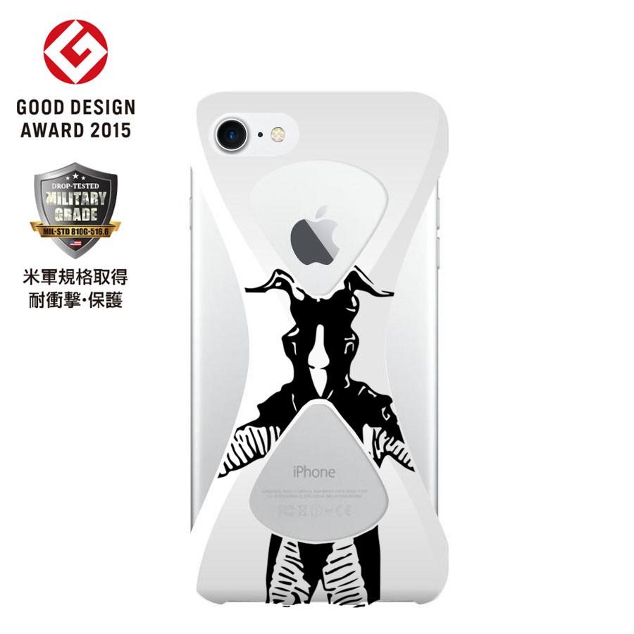 Palmo Ultraman Zetton ver.  iPhoneSE 2022(第3世代)/2020(第2世代)/iPhone8/7 White パルモ 白 ウルトラマン公式コラボモデル 耐衝撃 スマホリング代わり |  | 01