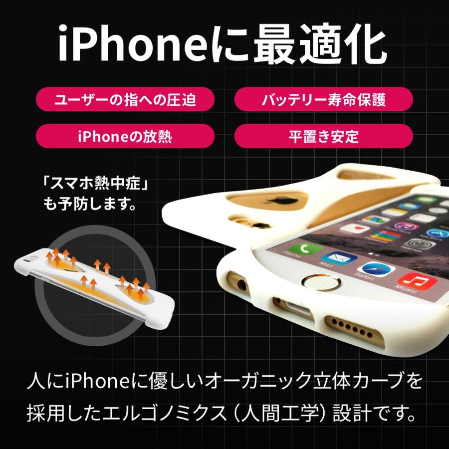 Palmo Ultraman Zetton ver.  iPhoneSE 2022(第3世代)/2020(第2世代)/iPhone8/7 White パルモ 白 ウルトラマン公式コラボモデル 耐衝撃 スマホリング代わり |  | 02