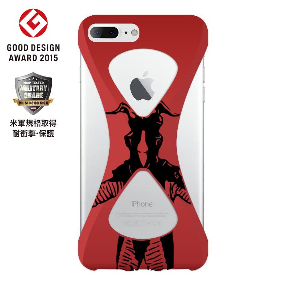 Palmo Ultraman Zetton ver.  iPhoneSE 2022(第3世代)/2020(第2世代)/iPhone8/7 Red パルモ 赤 ウルトラマン公式コラボモデル 耐衝撃 スマホリング代わり |  | 01