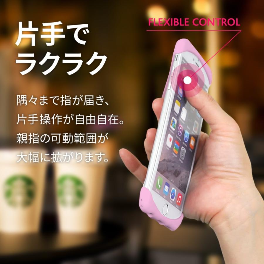 Palmo for iPhone6s iPhone6 Light Pink パルモ ライトピンク iPhone6sケース iPhone6ケース 耐衝撃 シリコンケース スマホリング代わり |  | 01
