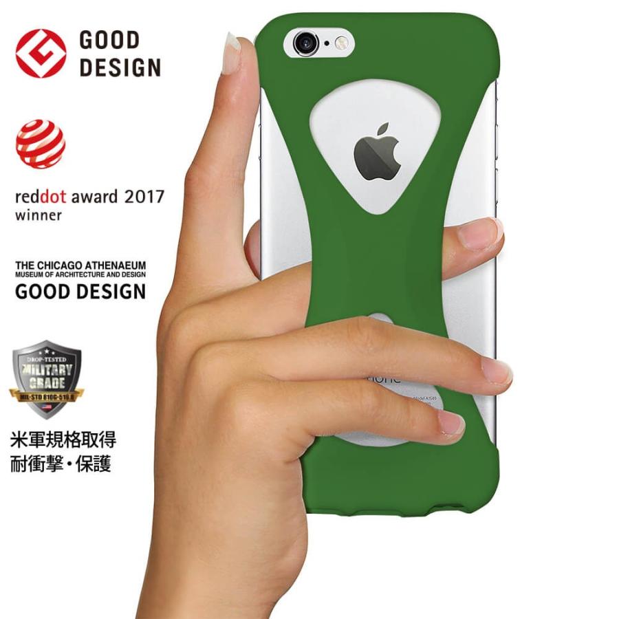 Palmo for iPhone6s iPhone6 Green パルモ 緑 iPhone6sケース iPhone6ケース 耐衝撃 シリコンケース スマホリング代わり | 