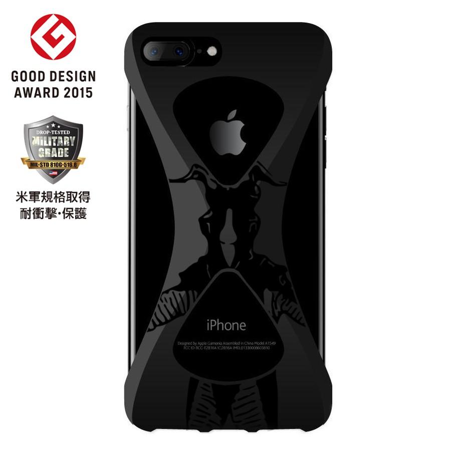 Palmo Ultraman Zetton ver.  iPhone8Plus iPhone7Plus Black パルモ 黒 ウルトラマン公式コラボモデル オリジナル 耐衝撃 シリコンケース スマホリング代わり |  | 01