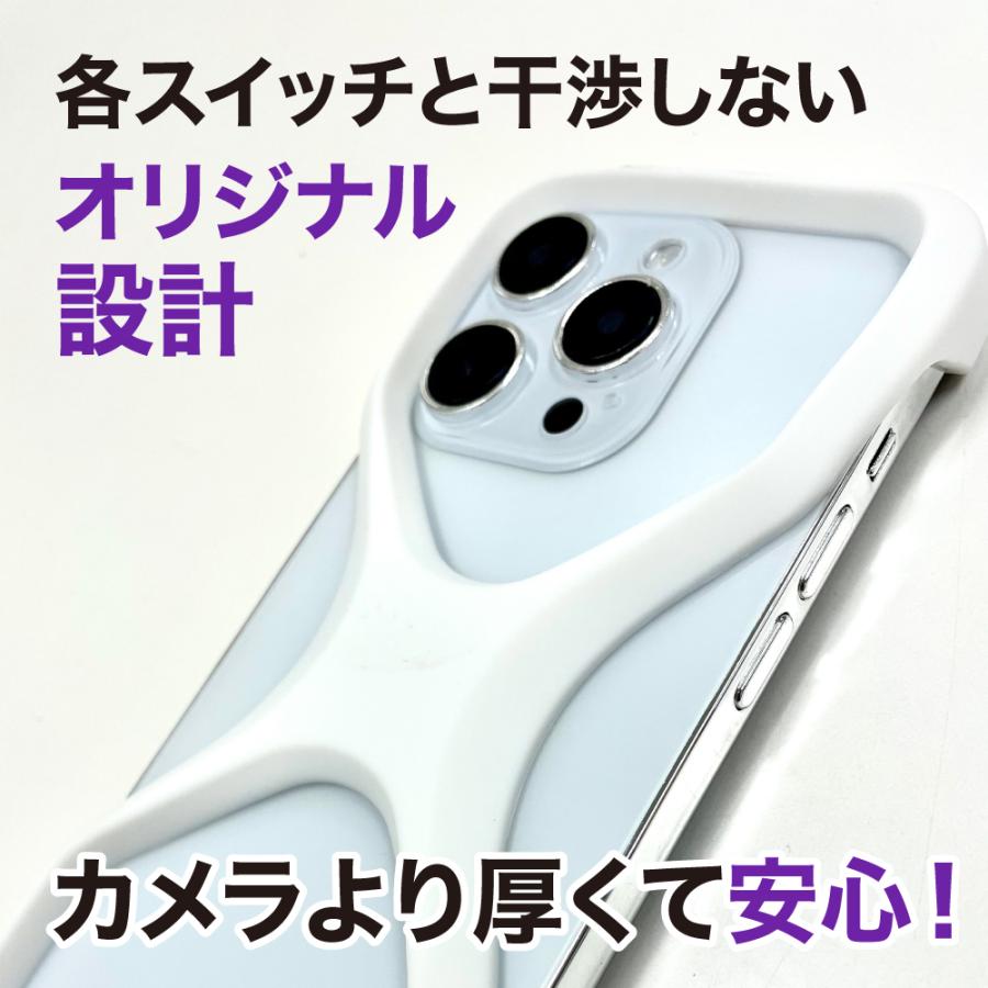 【新モデル登場】Palmo パルモ スマホケース 【 iPhone 13 対応 】 グッドデザイン賞 ECBB 落下防止 耐衝撃 衝撃 吸収 片手 持ち 米軍MIL規格取得 アイフォン |  | 04