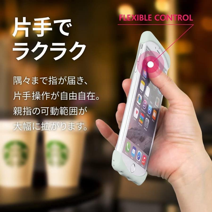 【新モデル登場】Palmo パルモ スマホケース 【 iPhone 13 対応 】 グッドデザイン賞 ECBB 落下防止 耐衝撃 衝撃 吸収 片手 持ち 米軍MIL規格取得 アイフォン |  | 06