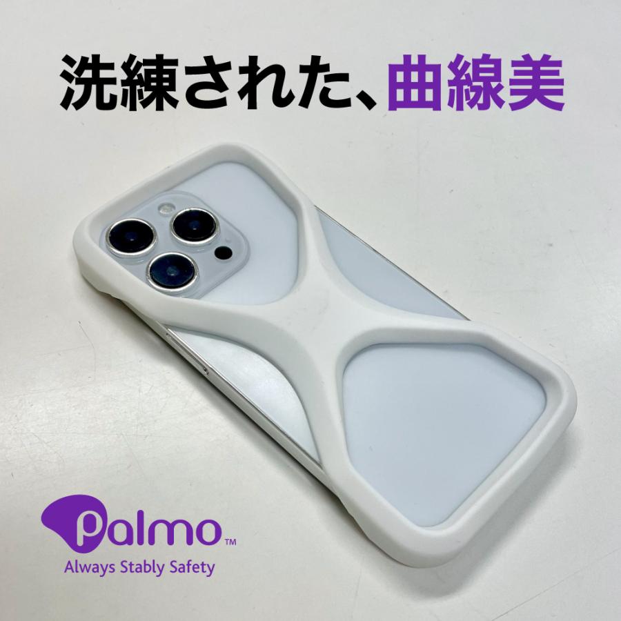 Palmo パルモ スマホケース 【 iPhone 14 Plus 対応 】 グッドデザイン賞 落下防止 耐衝撃 衝撃 吸収 片手 持ち 米軍MIL規格取得 アイフォン ケース カバー |  | 05