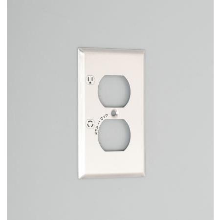 アメリカン電機 101CS ステンレスプレ-ト 引掛複式コンビ1ケ用 | 