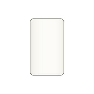 神保電器 6541 PW エレガンスカセットプレート １連用 ブランク用 | 