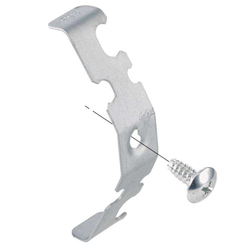 【アウトレット】【在庫有】ネグロス 69B 吊り鉄線・吊りボルト・丸鋼用ボックス支持金具1箱(50個入り) 69B | 