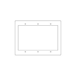 神保電器 8216-3（白） ゴムパッキン（3連用） | 