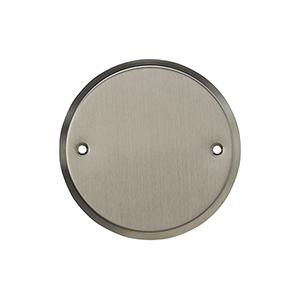 神保電器 843S ステンレスプレート 大丸形 ブランクプレート | 