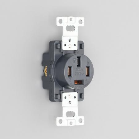 アメリカン電機 9220 平刃形 埋込コンセント | 