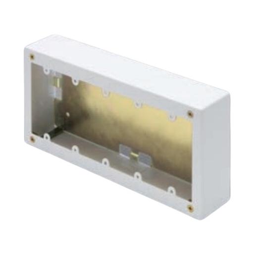 マサル工業 AB6152 メタルモール付属品 5個用スイッチボックス 深型 ホワイト | 