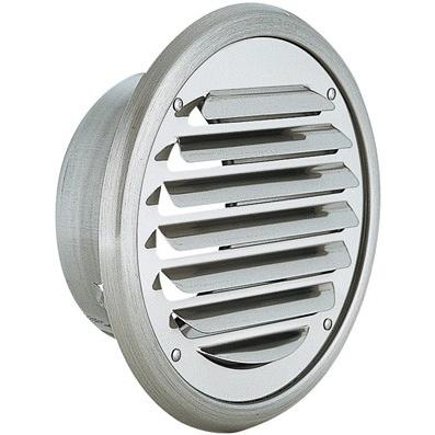 バクマ工業 B-100TV ステンレス製 100φ 丸・平型換気口 BEAR ベアー | 