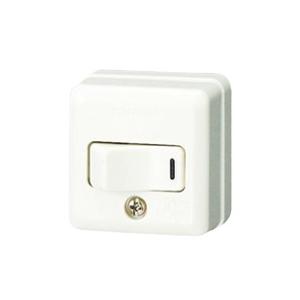 東芝ライテック DS1071(W) 角形タンブラスイッチ（片切） | 