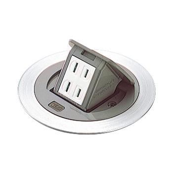 パナソニック DU1100HT F型アップコン(電線管工事用)グレー 2P15A 125V 2コ口 | Panasonic