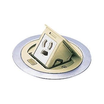 パナソニック DU1106WT F型アップコン(電線管工事用)アース付抜け止めアイボリー 2P15A 125V 1コ口 アース付 | Panasonic