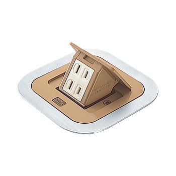 パナソニック DU1300ATK ビル用F型アップコン角型 2コ口 バーチ 2P 15A 125V | Panasonic