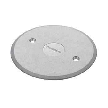 パナソニック DUK7024 フロアプレートシルバー丸型（固定型89mmプレーンタイプ） | Panasonic