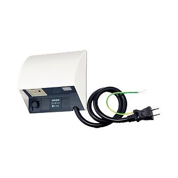 パナソニック EE45534W スマート EEスイッチ フル接地防水コンセント(タイマ連動コンセント3A)(抜け止め式・0.5mコード付)(ホワイト) | Panasonic