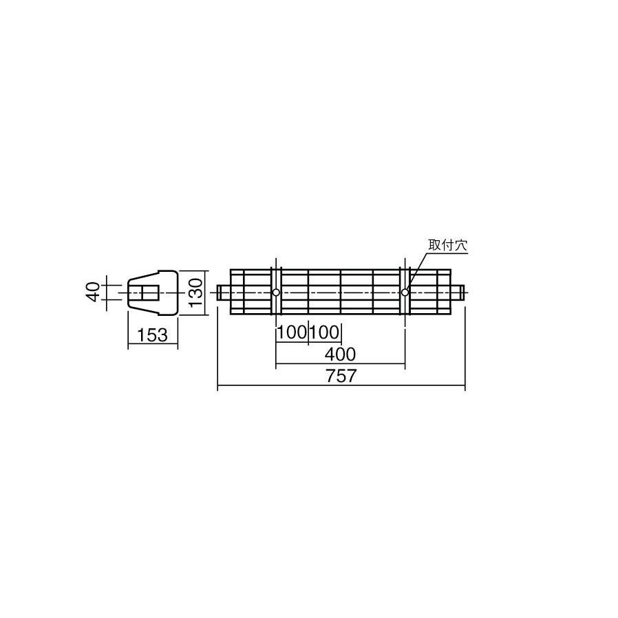 パナソニック FK21553 ガード(ステンレス製) FLR・FL20形用 | 