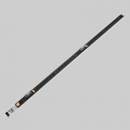 【受注品】アメリカン電機 HA7241S 抜止形 コンセントバー24ケ口 15Aブレーカ×2ケ付 スリム | 