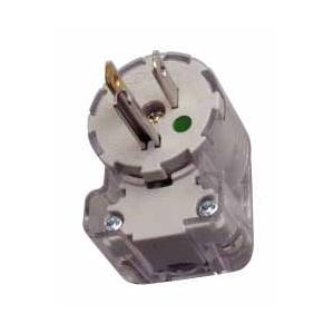 明工社 ME7074 輸出用医用接地配線器具UL・CSA登録品 医用接地L形プラグ 10個入り | 